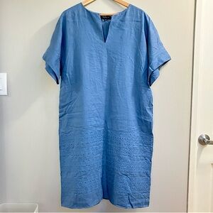 Lafayette 148 New York Linen Dress XL